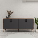 Hanah home hera 1672 walnutanthracite console Cene