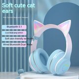  Bluetooth slušalice LED roze Cene