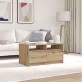  Kava Stol S LED lampica Umjetnička hrastovina 90 x 50 x 45 cm | shoptok.hr