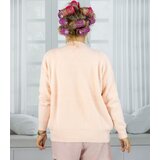 Pri Short cardigan unbuttoned sweater in fluffy knit fabric "COCO CHIC" | shoptok.hr