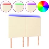  Uzglavlje krem 144x5x118/128 cm od umjetne kože | shoptok.hr