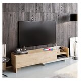 HANNAH HOME TV komoda Parion, 165x41x35 cm, Bijelo-Bež | Eponuda.ba
