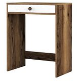 Hanah home lizbon - walnut, white walnutwhite make-up table | Eponuda.com