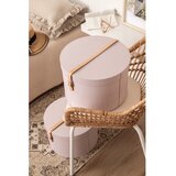 Bigso Svijetlo ružičaste kartonske kutije za pohranu u setu 2 kom s poklopcem/dekorativne ø 37,5x25 cm Rut Restore Paper Laminate – | shoptok.hr