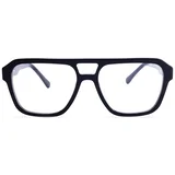 Ari Black blue-light [non-prescription] ONE SIZE (57) Črna/Kristalna