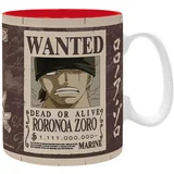 šolja - one piece - wanted - zoro wanted