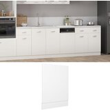 vidaXL Ploča za perilicu posuđa bijela 45 x 3 x 67 cm od iverice Cijene