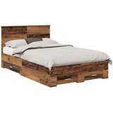  Krevetna konstrukcija Staro drvo 120 x 190 cm Konstruirano drvo | shoptok.hr