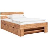 Livetastic postelja s predalom 140 cm x 200 cm , barve hrasta Cene