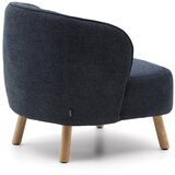 Kave Home Fotelja prljavo plava od šenila Ulit – | shoptok.hr