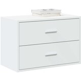 vidaXL Omara z 2 predaloma bela 60x31x40 cm inženirski les | Shoptok.si