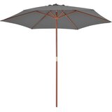  suncobran s drvenim stupom 270 cm antracit | Eponuda.ba
