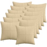  Presvlaka za jastuk 12 pcs ALMELO Siva zelena 40 x 40 cm Kord | shoptok.hr