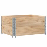  Okviri za palete 2 kom 80 x 60 cm od masivne borovine | Eponuda.com