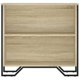  Regal za knjige boja hrasta 80x31x74,5 cm od konstruiranog drva | Eponuda.com