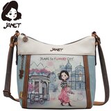 Janet damska tašna flowery city J-048B Cene