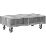  Stolić sa kotačima Siva Sonoma 90 x 50 x 30 cm | Eponuda.com