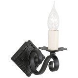 Elstead Lighting Elstead Rectory Stenska svetilka s svečo, 1 lučka, črna, E14, (22098977) | Shoptok.si