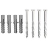 vidaXL Stojalo za kolo stensko 2 kosa pocinkano jeklo | Shoptok.si