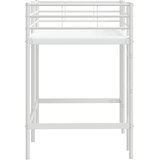  Okvir Krevet za Dječji Loft Bijelo 99,5 x 190 cm Čelik | shoptok.hr