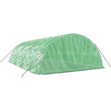  Rastlinjak z jeklenim ogrodjem zelen 40 m² 8x5x2,3 m | Shoptok.si