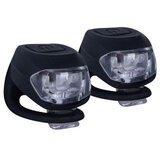  Set led svjetala, žabice, prednje i stražnje, crni silikon | shoptok.hr