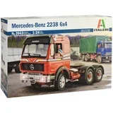3943 Mercedes-Benz 2238 6x4 model kamiona za sastavljanje 1:24
