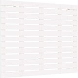  Zidno uzglavlje bijelo 106x3x91 5 cm od masivne borovine | shoptok.hr
