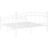  Posteljni okvir bel kovinski 140x200 cm, (20606507) | Shoptok.si