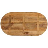 Stolna ploča 100 x 50 x 3 8 cm ovalna od masivnog drva manga | shoptok.hr
