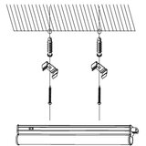 Eglo Dundry podelementna/1, led, 3,2w, 440lm, d-310, bijela | shoptok.hr