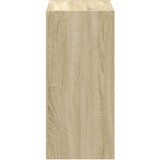 vidaXL Knjižna omara sonoma hrast 68,5x32x68,5 cm inženirski les | Shoptok.si