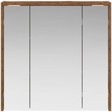  Kupaonski ormar s ogledalom Staro drvo 63,5 x 16 x 62,5 cm Slike