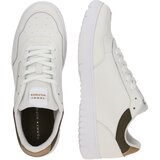 Tommy Hilfiger Niske tenisice 'BASKET CORE LITE' svijetlosmeđa / tamno zelena / bijela | shoptok.hr