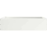 vidaXL Robovi trave 6 pcs Bela 50 x 50 x 13 cm Jeklo | Shoptok.si