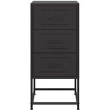 vidaXL Noćni ormarić crni 36 x 39 x 78 cm čelični | shoptok.hr