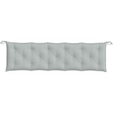  Jastuk za vrtnu klupu prošarano svjetlosivi 180x50x7 cm tkanine | shoptok.hr