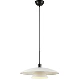 Markslöjd Crno-bijela viseća lampa s metalnim sjenilom ø 50 cm Millinge - Cijene