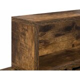  Vješalica za kapute na zidu Dimljeni hrast 100 x 12 x 43,5 cm | Shoptok.si