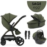 Egg 3 dječja kolica 3u1 s autosjedalicom Shell 360, Sage Cijene
