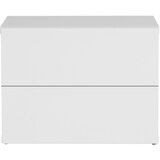 TemaHome Bela nočna omarica z 2 predaloma TemaHome Aurora | Shoptok.si