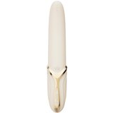 Zalo Eve - Luksuzni vibrator z grelnikom za polnjenje (bel) | Shoptok.si