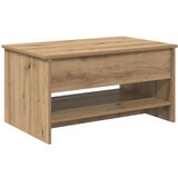 vidaXL Stolić za kavu hrast artisan 80 x 50.5 x 41.5 cm | shoptok.hr