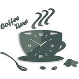  Stenske ure COFFE TIME 3D GRAY HMCNH045-gray (moderna stenska) Cene