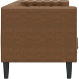 vidaXL Chesterfield kauč s jastučićima trosjed smeđa | shoptok.hr