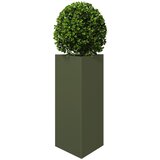  Vrtna sadilica maslinastozelena trokutasta 40x34,5x75cm čelična | Eponuda.com