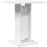 Bistro stol bijeli 60 x 60 x 75 cm od konstruiranog drva | Eponuda.com