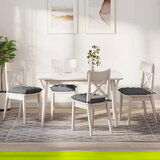 vidaXL Sedežne blazine 4 pcs Temno siva 40 x 40 x 6 cm Mikrofibra Cene