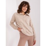 Wool Fashion Italia Sweater-AT-SW-2349-2.27-beige | Shoptok.si