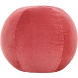 vidaXL Tabure od pamučnog baršuna 50 x 35 cm ružičasti | shoptok.hr